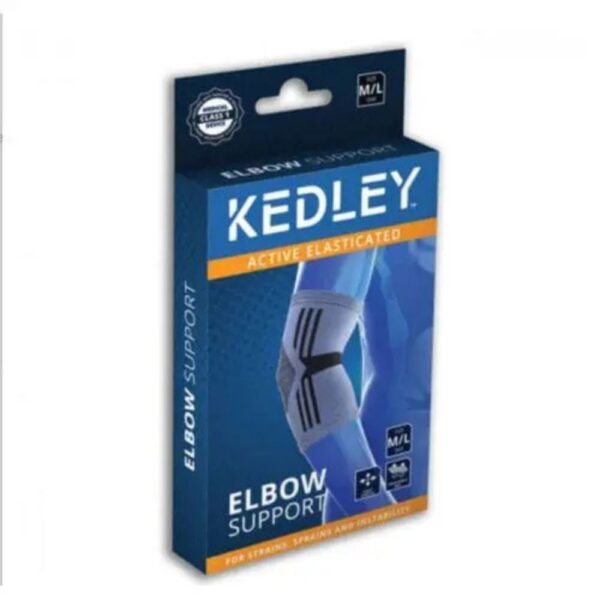 KEDLEY ELASTICATED ELBOW SUPPORT-M/L