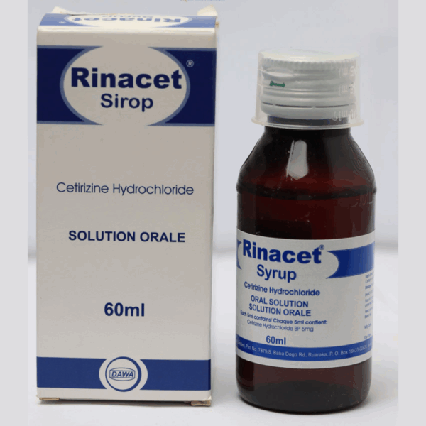 CETRIZINE SYR 60ML (RINACET)