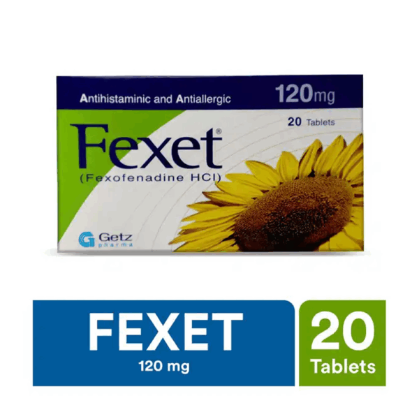 FEXET 120MG 20`S