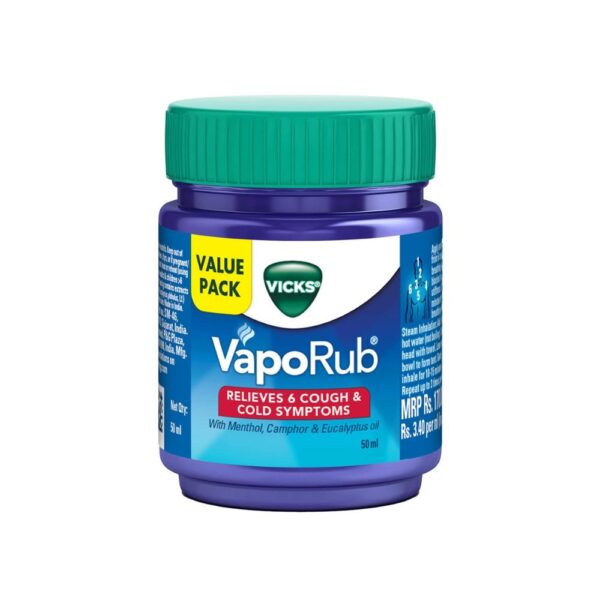 VICKS VAPORUB JAR 50GMS