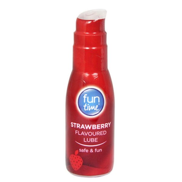 FUN TIME STRAWBERRY LUBE 75MLS