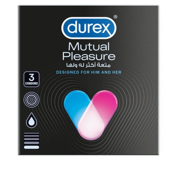 DUREX CONDOMS MUTUAL PLEASURE 3’S