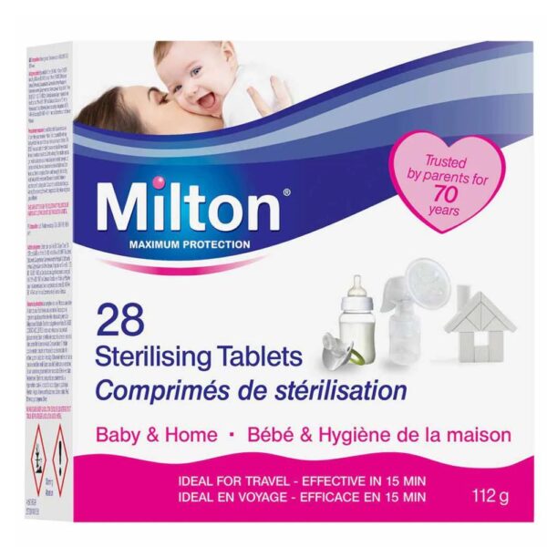 MILTON STERILISING TABS 28S