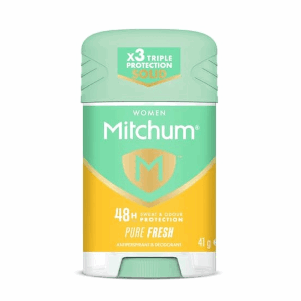 MITCHUM WOMEN TRIPLE ODOR DEFENSE PURE FRESH STICK 41G