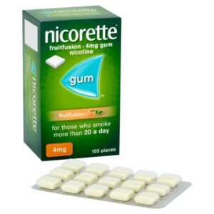 NICORETTE FRUIT FUSION 4MG 105`S