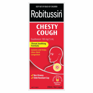 ROBITUSSIN CHESTY COUGH S/FREE 200ML