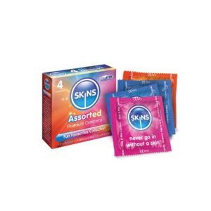 SKINS ASSORTED CONDOMS 4S