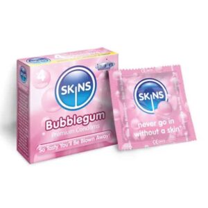 SKINS BUBBLEGUM CONDOMS 4S