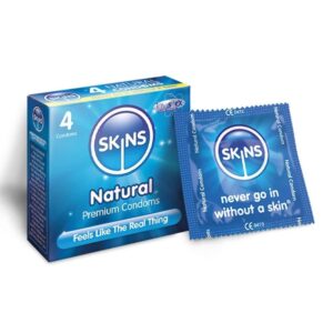 SKINS NATURAL CONDOMS 4S