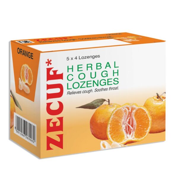 ZECUF HERBAL LOZENGES 20S ( ORANGE  )