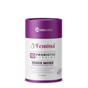 VELOBIOTICS- FEMINA PROBIOTIC CAPSULES WITH CRANBERRY 30S