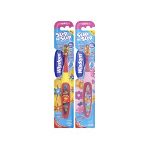 WISDOM TOOTHBRUSH STEP BY STEP 6+ KIDS 1S